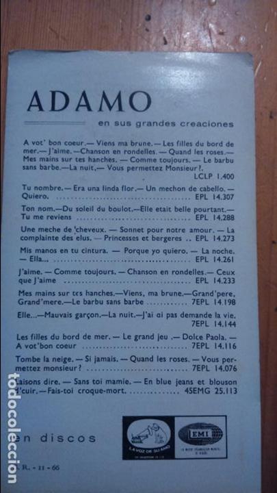 Postales: Adamo - Foto 2