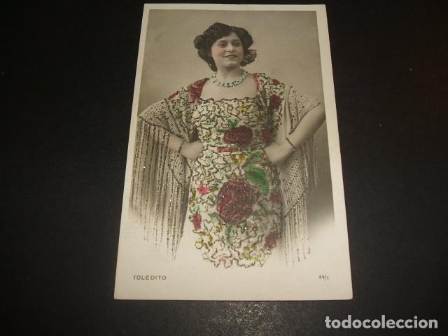 Postales: TOLEDITO ACTRIZ CUPLETISTA ESPA&Ntilde;OLA POSTAL - Foto 1
