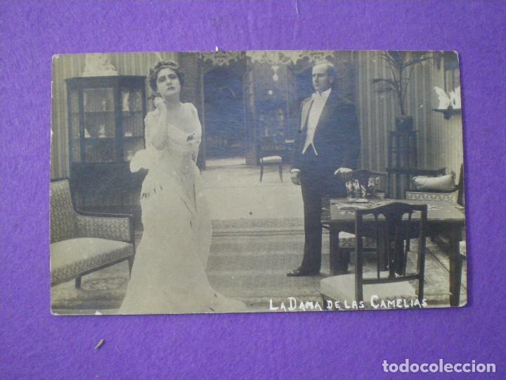 Postales: ANTIGUA FOTO POSTAL, LA DAMA DE LAS CAMELIAS, PP. SIGLO XX