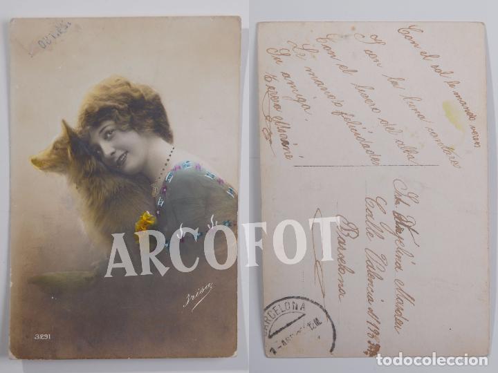 Postal rom&aacute;ntica - Iluminada - Irisa