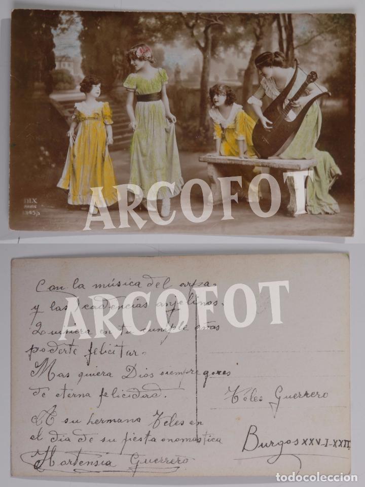 Postal rom&aacute;ntica - Iluminada - DIX PARIS