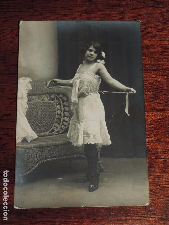 Cartes Postales: POSTAL EROTICA DE MUJER, NO CIRCULADA.