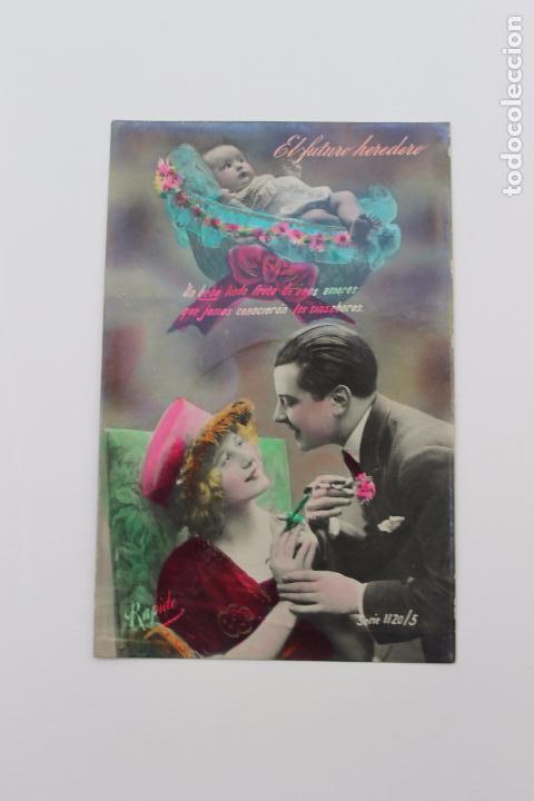 Postais: POSTAL ROMANTICA EL FUTURO HEREDERO, RAPIDE,