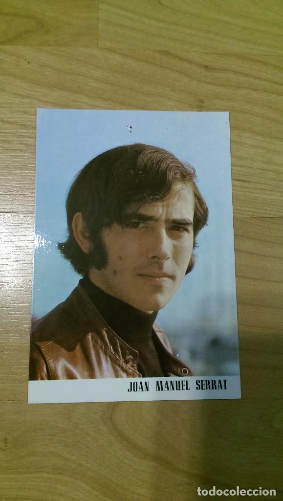 Postales: ANTIGUA POSTAL DE &laquo;JOAN MANUEL SERRAT&raquo; - Foto 1