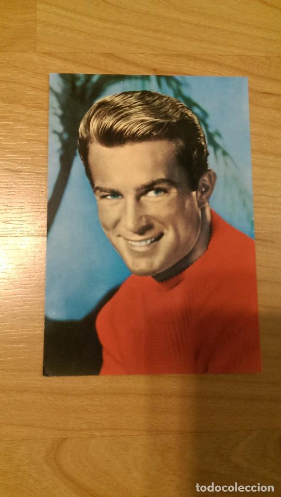 Postales: ANTIGUA POSTAL DE &laquo;ROBERT CONRAD&raquo; MANUSCRITA - Foto 1