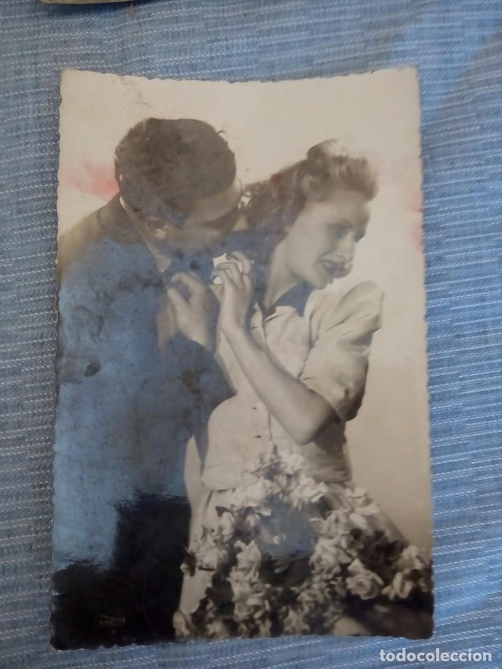 Postales: postal romantica escrita - Foto 1