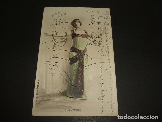 Postales: CHANTENAY POSTAL ACTRIZ 1905 - Foto 1