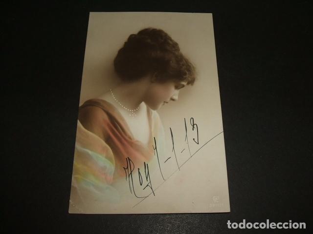Postales: MUJER ELEGANTE POSTAL 1913 - Foto 1