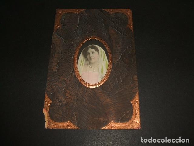 Postales: MUJER CON FLORES POSTAL 1910 - Foto 1