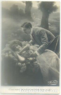 Postales: POSTAL ROMANTICA: C'EST VERS VOUS QUE VONT TOUS MES VOEUX   P-ROM-759