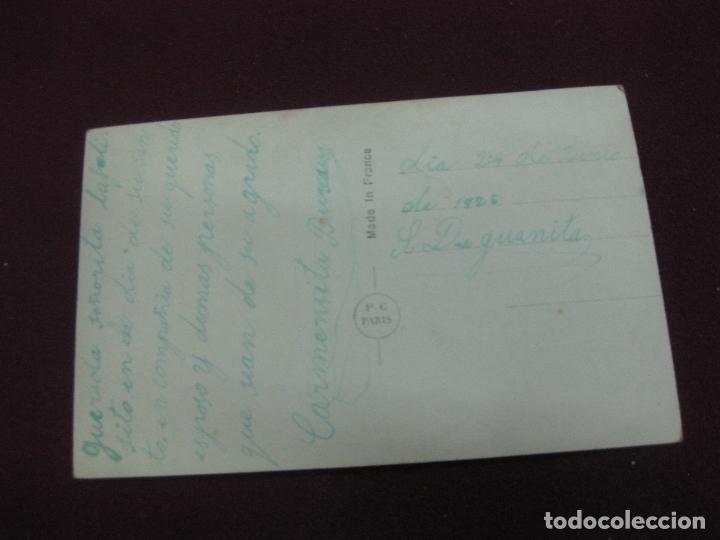 Postales: ANTIGUA POSTAL ROMANTICA. - Foto 2
