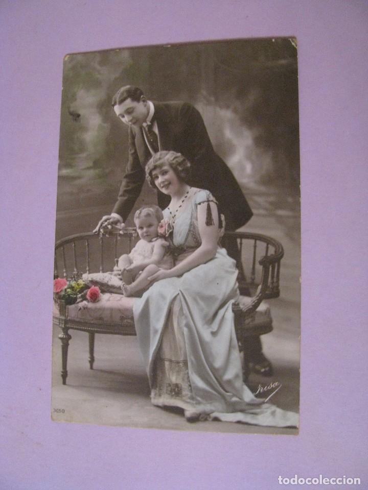 Postais: ANTIGUA TARJETA POSTAL. FAMILIA. ED. FRISA. ESCRITA.1914.