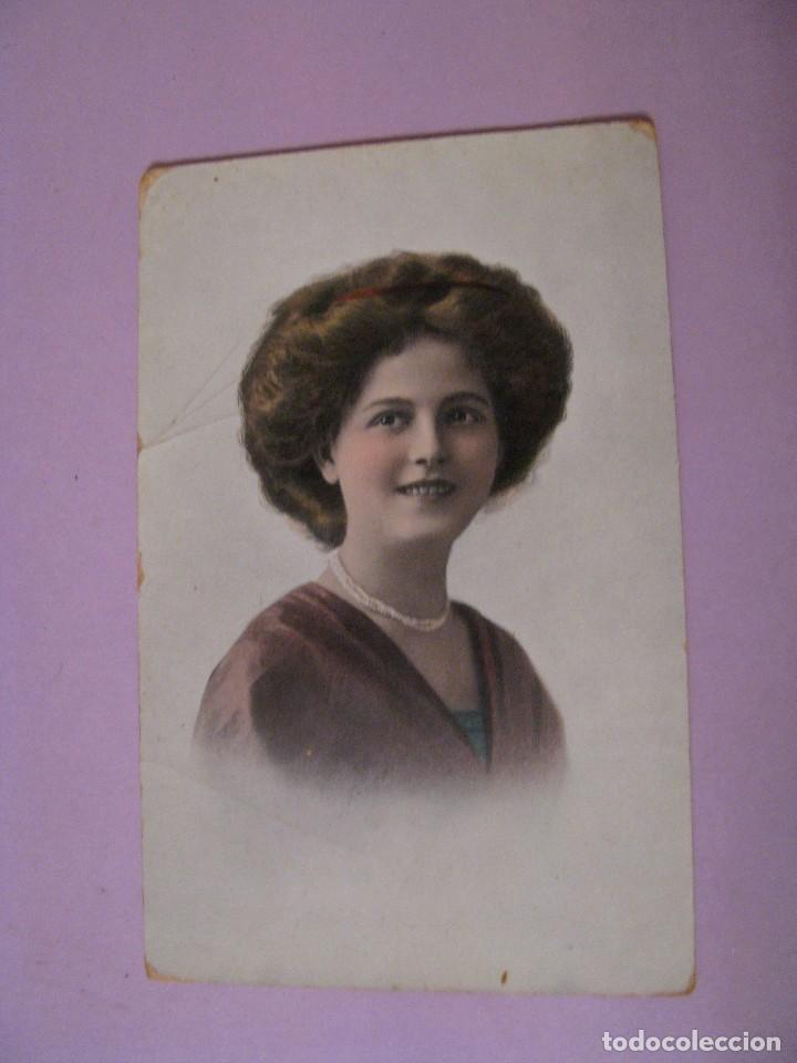 Postales: TARJETA POSTAL. MUJER. ESCRITA. - Foto 1
