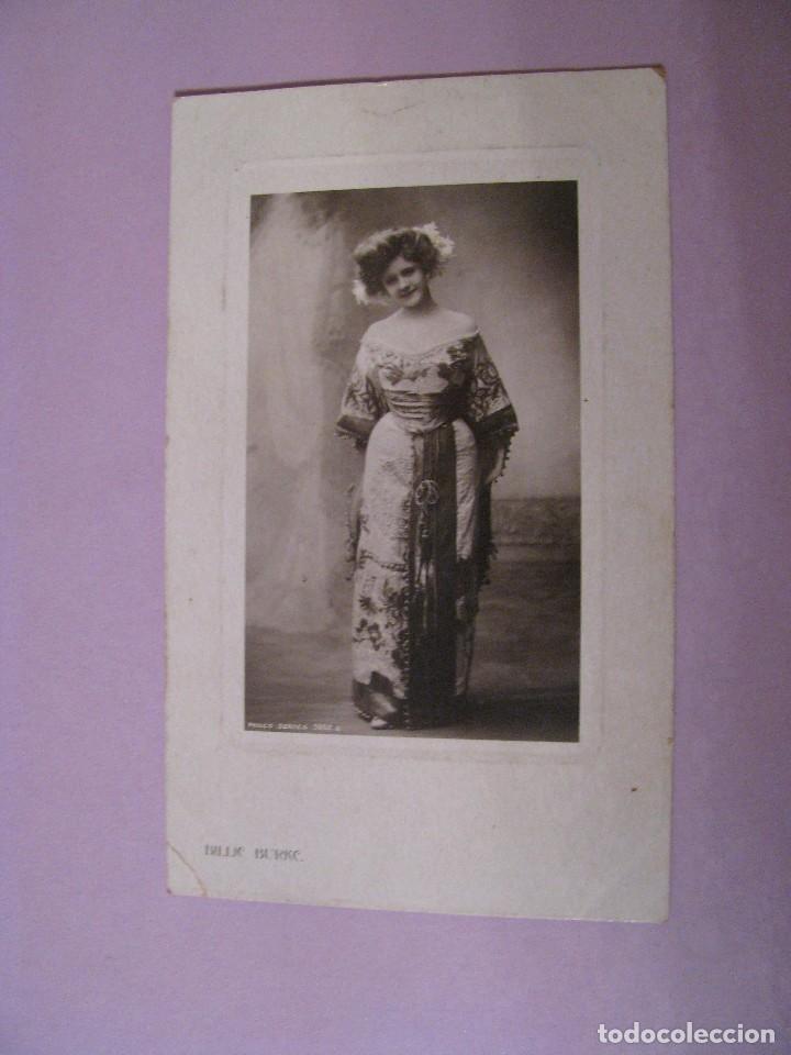 Postkarten: POSTAL DE LA ACTRIZ BILLIE BURKE. ESCRITA.