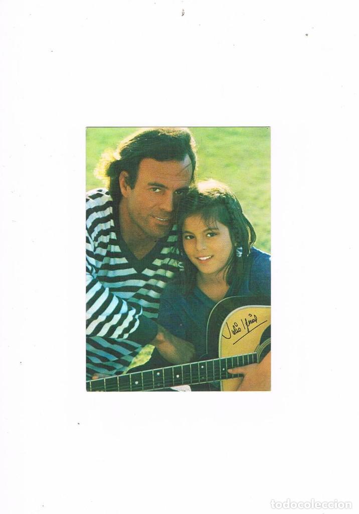 Postales: POSTAL ANTIGUA SIN CIRCULAR JULIO IGLESIAS CHABELI PAGSA