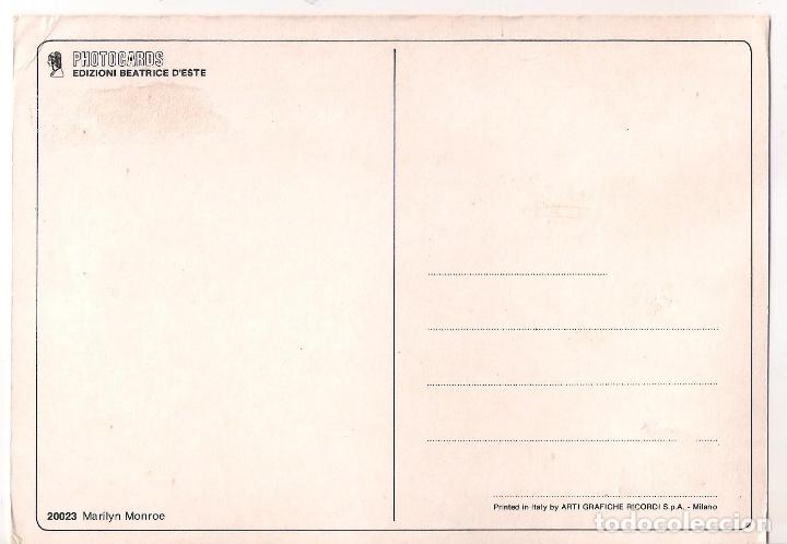 Postales: POSTAL DE MARILYN MONROE - Foto 2