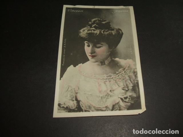 Postales: POSTAL EN CELULOIDE BELLEZAS PARISINAS - Foto 1