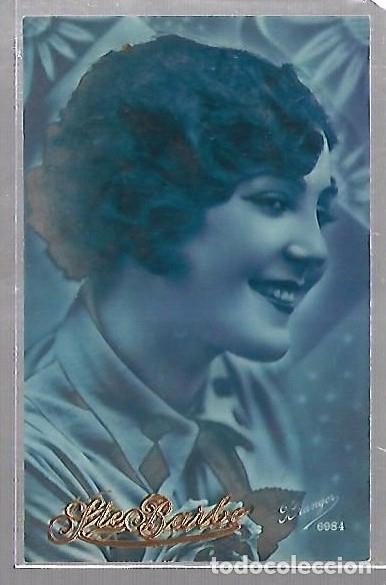 Postales: TARJETA POSTAL DE GALANTES Y MUJERES - IMAGEN DE PERFIL DE MUJER JOVEN