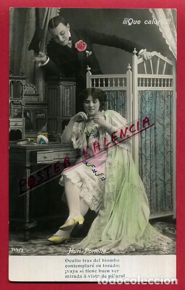 Postkarten: POSTAL MUJER EROTICA , FOTOGRAFICA , ANTIGUA CON ESTILO , CUPLETISTA , HURI PORTELLA,ORIGINAL , PW13