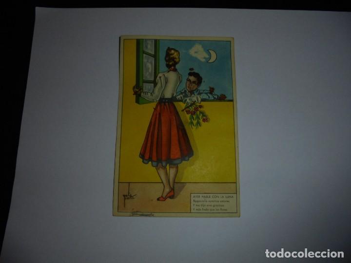 Cartoline: AYER HABLE CON LA LUNA.EDICIONES ESPERON.SERIE XVII