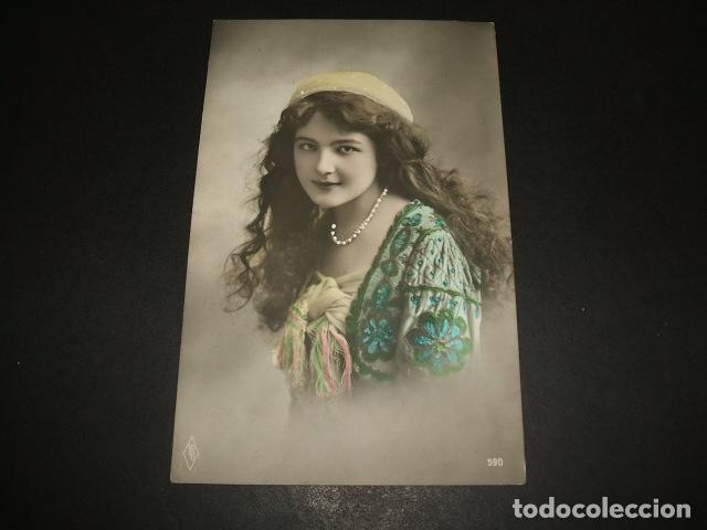 Postales: MUJER ORIENTAL POSTAL 1914 - Foto 1