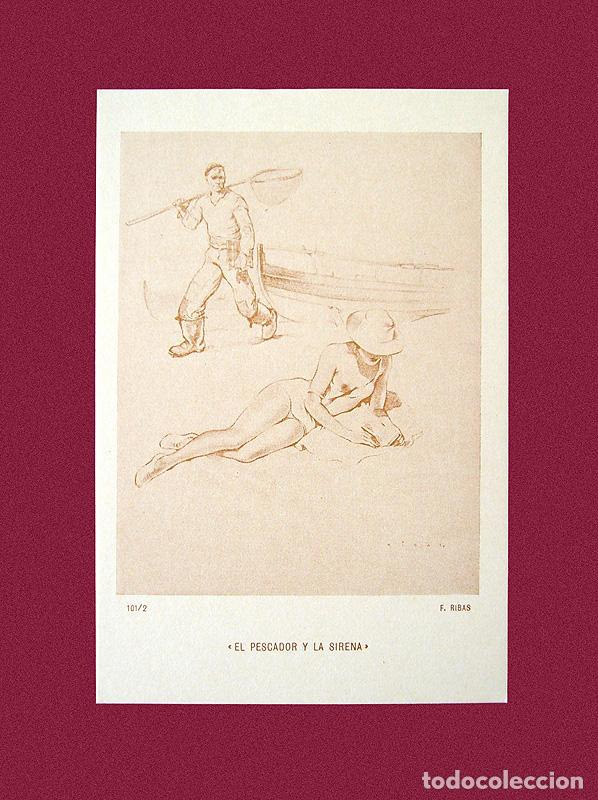 Postales: FEDERICO RIBAS - LOTE DE 5 POSTALES - Foto 5