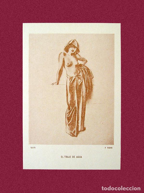 Postales: FEDERICO RIBAS - LOTE DE 5 POSTALES - Foto 2