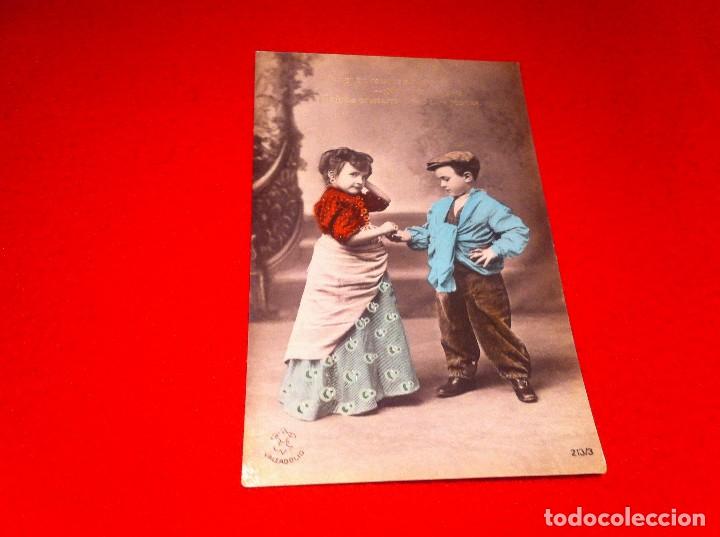 Postales: POSTAL (DOS NI&Ntilde;OS) ESCRITA