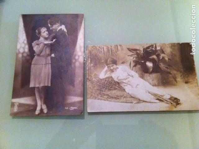 Postais: 2 POSTALES CURIOSAS