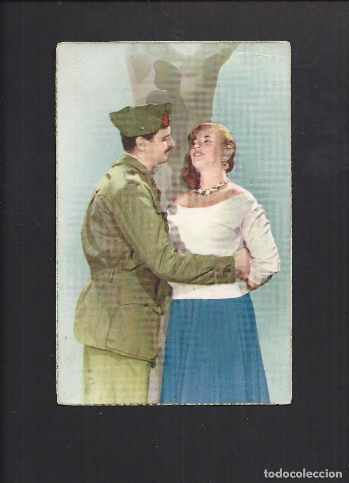 Postais: Postal rom&aacute;ntica. Militar