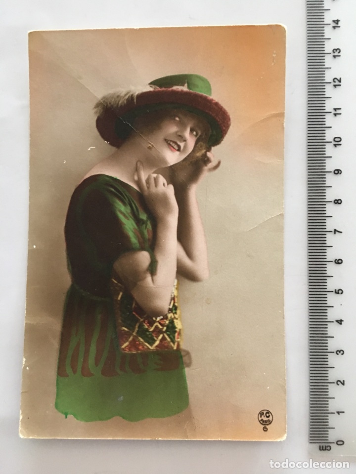 POSTAL ROM&Aacute;NTICA. PC PARIS. H. 1920?