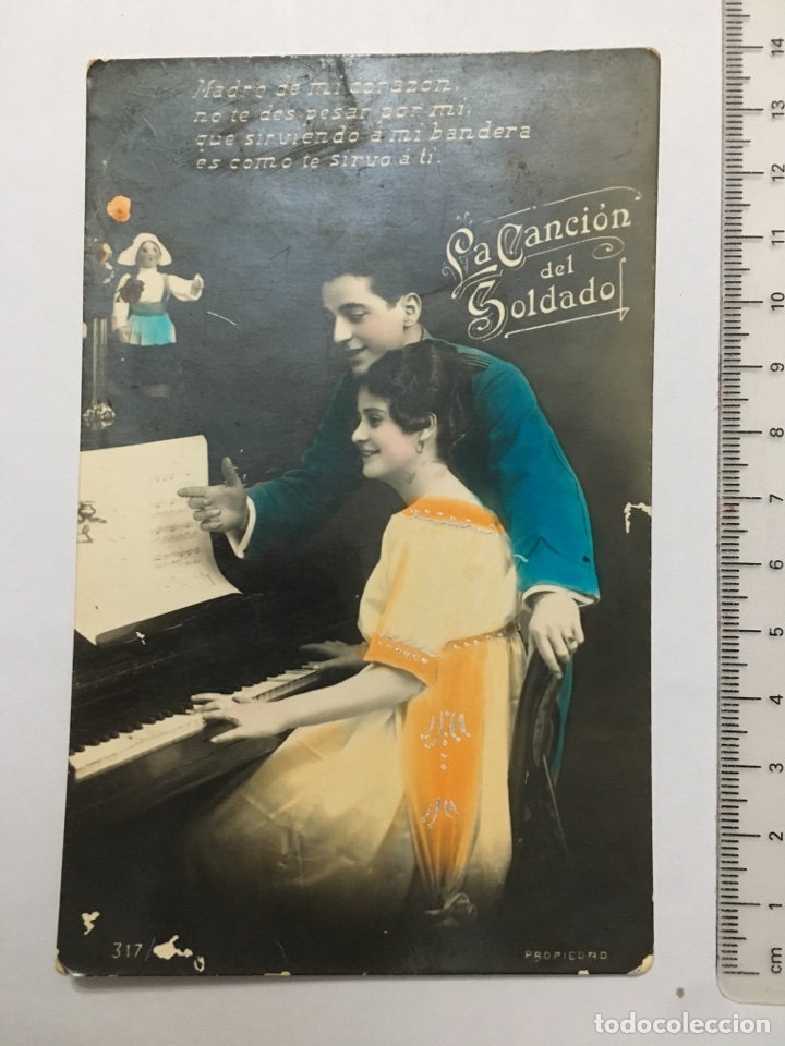 POSTAL ROM&Aacute;NTICA. H. 1910?