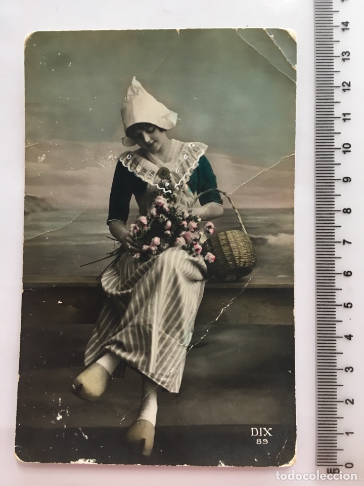 POSTAL ROM&Aacute;NTICA. DIX. H. 1910?