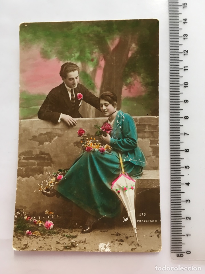 POSTAL ROM&Aacute;NTICA. H. 1920?