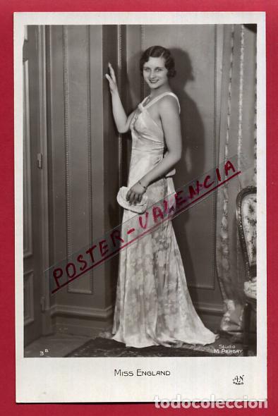 Postcards: POSTAL ACTRIZ O CUPLETISTA , ANTIGUA , MISS INGLATERRA , ORIGINAL , P88007