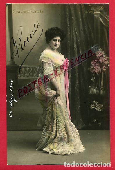 Postales: POSTAL ACTRIZ O CUPLETISTA , ANTIGUA , CONCHITA CATALA , ORIGINAL , P88060