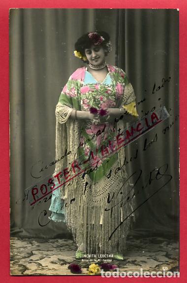 Postkarten: POSTAL ACTRIZ O CUPLETISTA , ANTIGUA , CONCHITA LEDESMA , ORIGINAL , P88075