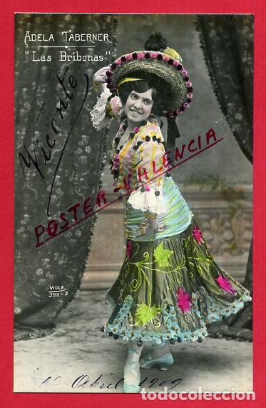 Postkarten: POSTAL ACTRIZ O CUPLETISTA , ANTIGUA , ADELA TABERNER , ORIGINAL , P88104