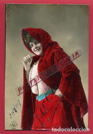 Postcards: POSTAL ACTRIZ O CUPLETISTA , ANTIGUA , CANDELARIA MEDINA , ORIGINAL , P88117