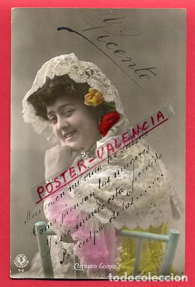 Postales: POSTAL ACTRIZ O CUPLETISTA , ANTIGUA , CONSUELO GOMEZ , ORIGINAL , P88127