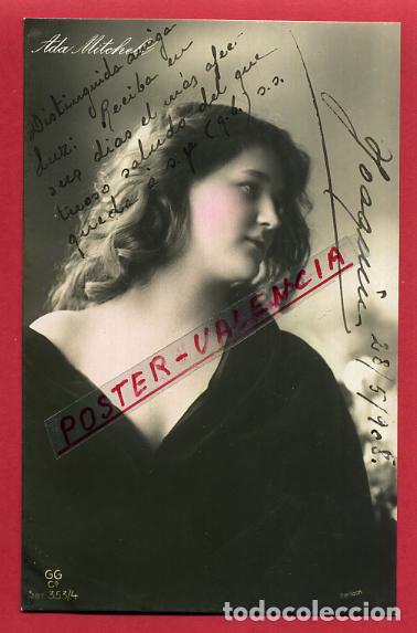 Postales: POSTAL ACTRIZ O CUPLETISTA , ANTIGUA , ADA MITCHELL , ORIGINAL , P88131