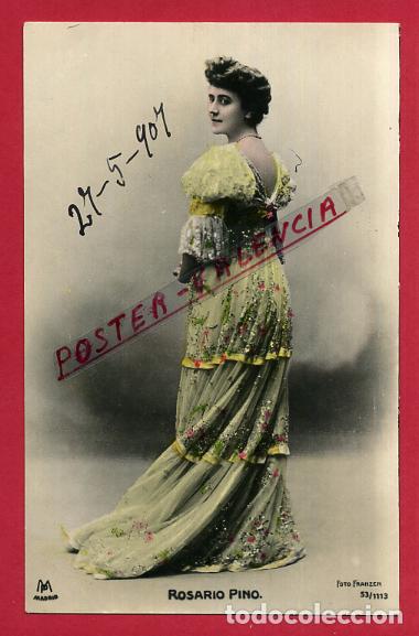 Postales: POSTAL ACTRIZ O CUPLETISTA , ANTIGUA , ROSARIO PINO , ORIGINAL , P88132