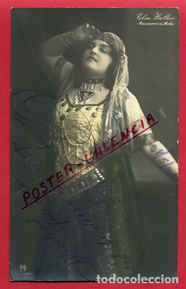 Postales: POSTAL ACTRIZ O CUPLETISTA , ANTIGUA , ELSA WALTER , ORIGINAL , P88157