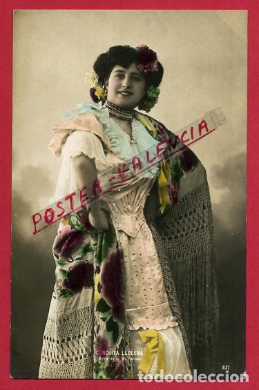 Postales: POSTAL ACTRIZ O CUPLETISTA , ANTIGUA , CONCHITA LEDESMA , ORIGINAL , P88158