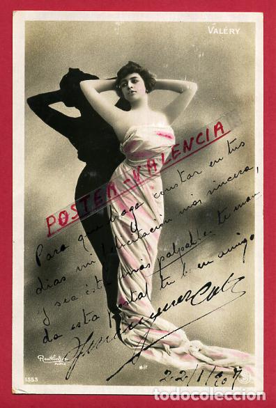 Postales: POSTAL ACTRIZ O CUPLETISTA , ANTIGUA , VALERY , ORIGINAL , P88168