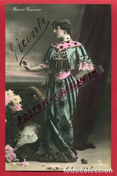 Postales: POSTAL ACTRIZ O CUPLETISTA , ANTIGUA , ROSARIO GUERRERO , ORIGINAL , P88171