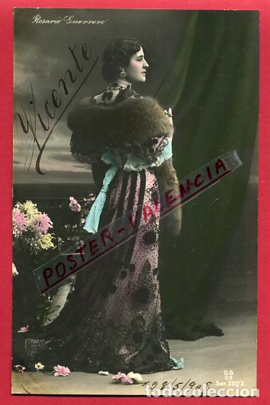 Postales: POSTAL ACTRIZ O CUPLETISTA , ANTIGUA , ROSARIO GUERRERO , ORIGINAL , P88173