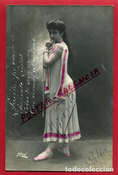 Postales: POSTAL ACTRIZ O CUPLETISTA , ANTIGUA , DESCONOZCO , ORIGINAL , P88191