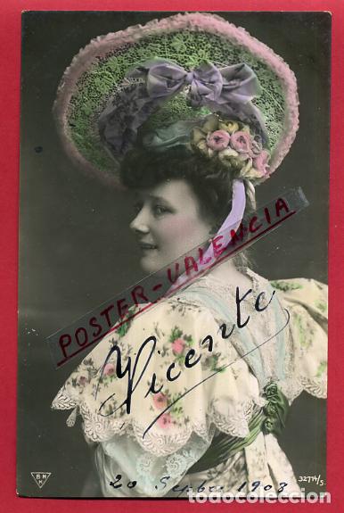 Postcards: POSTAL ACTRIZ O CUPLETISTA , ANTIGUA , DESCONOZCO , ORIGINAL , P88200