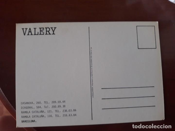 Postales: Valery postal sin escribir Barcelona - Foto 2